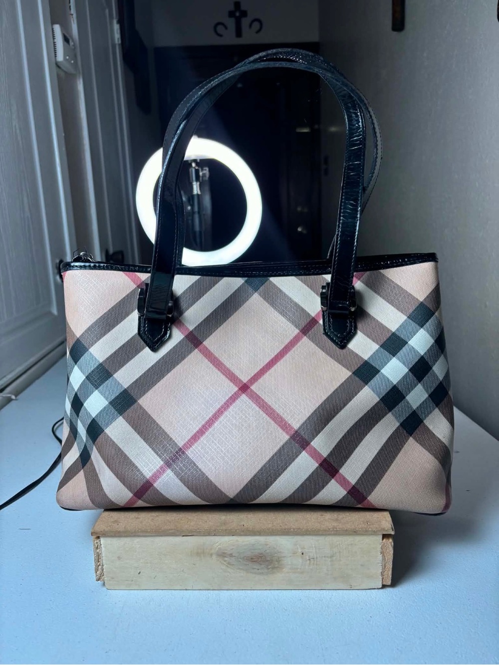 Burberry Tote Bag Nova Check
Shoulder Beige